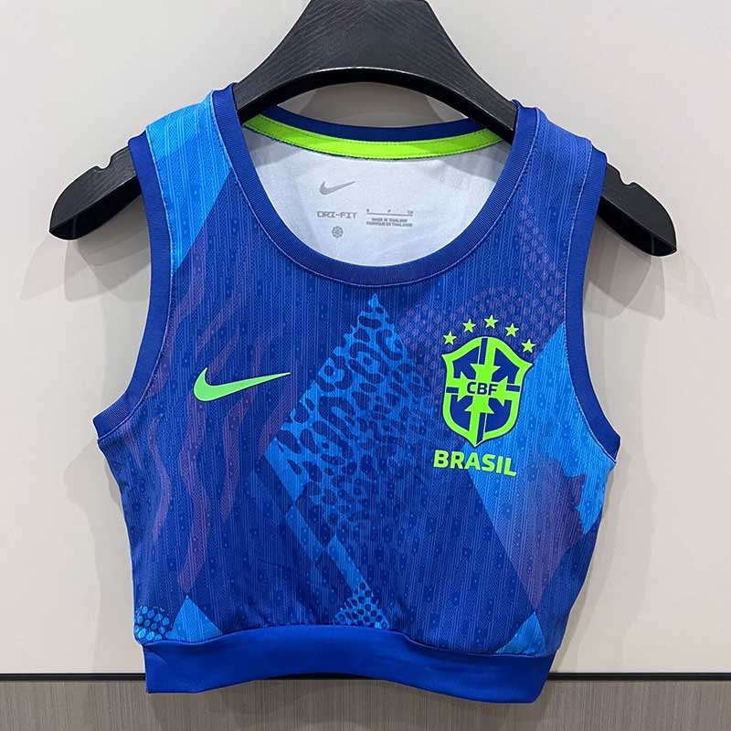 Mujer Brasil 2025 Visitante Vest