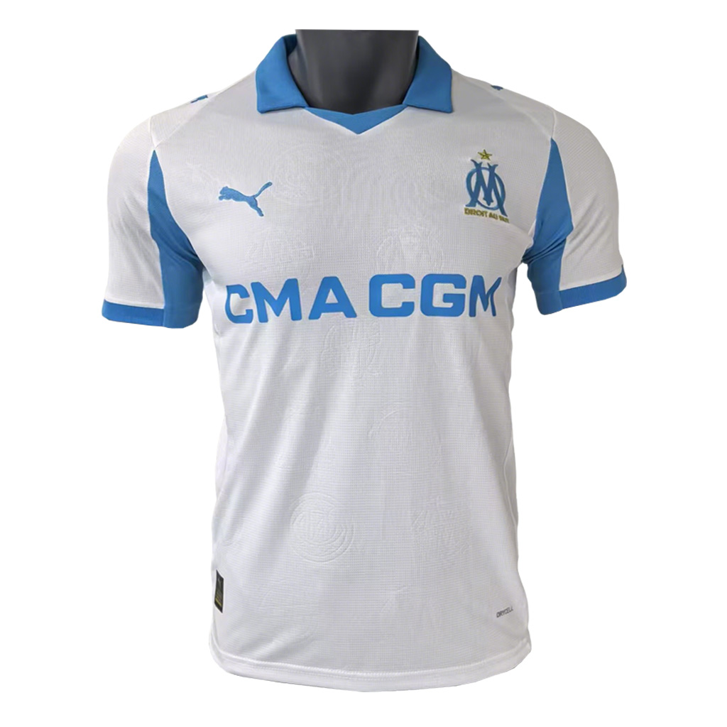 Marseille 2025-26 Camiseta local versión jugador