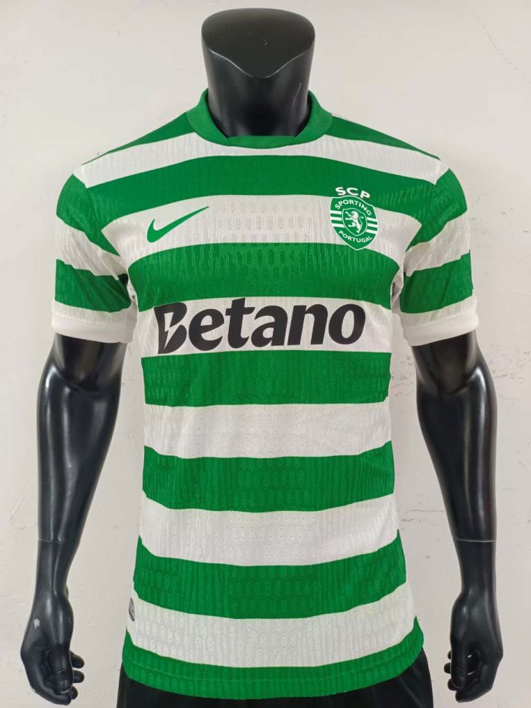 Sporting CP Lisbon 2025-26 Camiseta local versión jugador