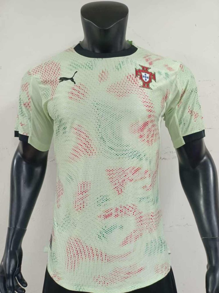Mujer Portugal 2025 Camiseta visitante versión jugador