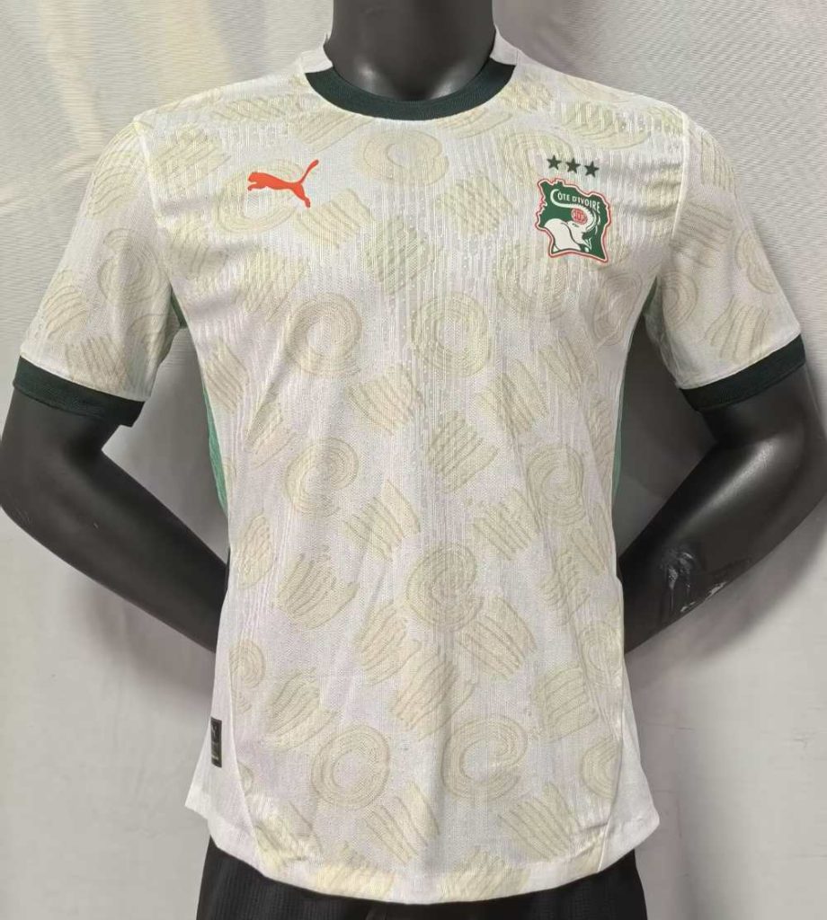 Costa de Marfil 2025-26 Camiseta visitante versión jugador