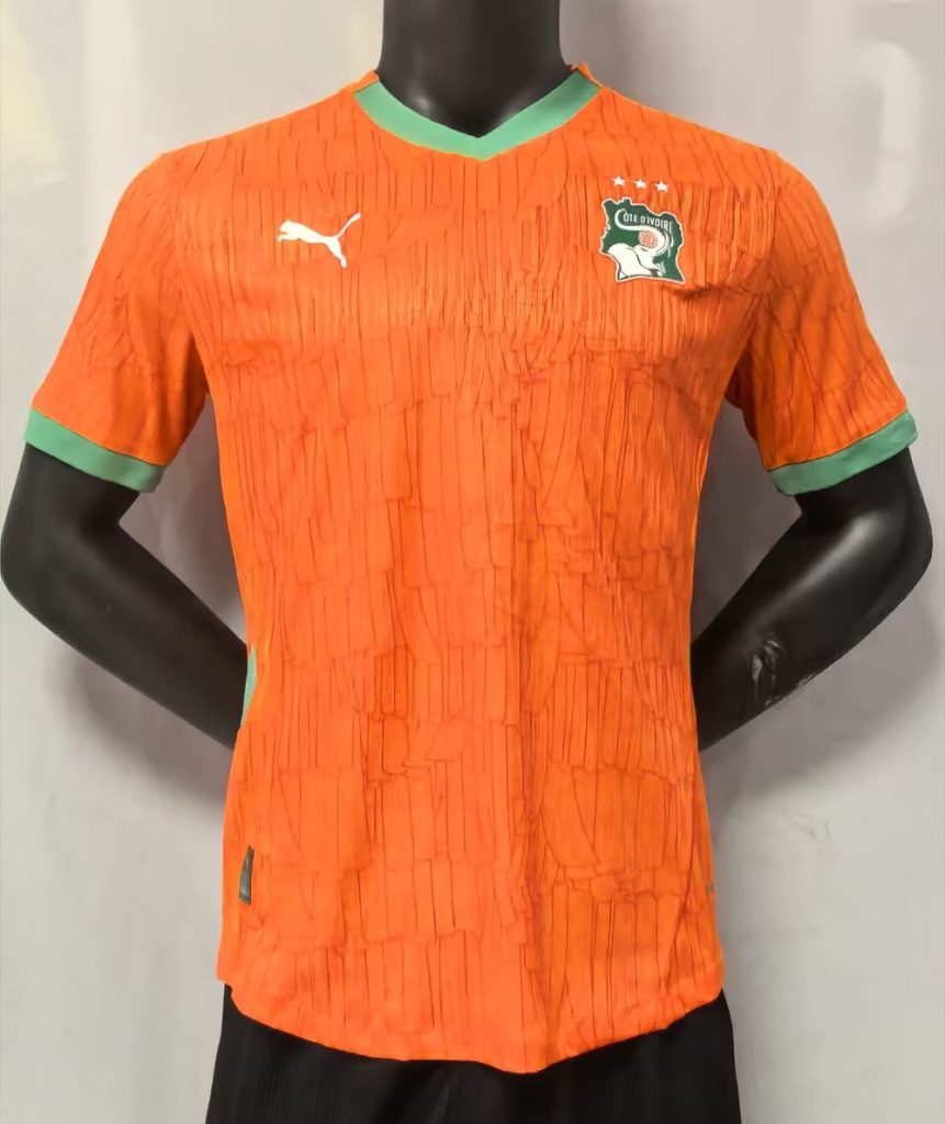 Costa de Marfil 2025-26 Camiseta local versión jugador