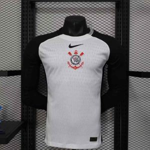 Corinthians 2025-26 Home Player Long Sleeve Shirt