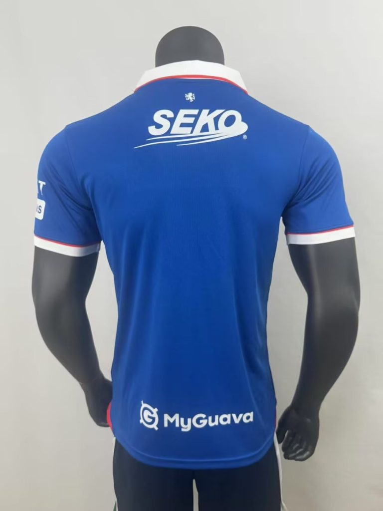 Rangers 2025-26 Camiseta local versión jugador