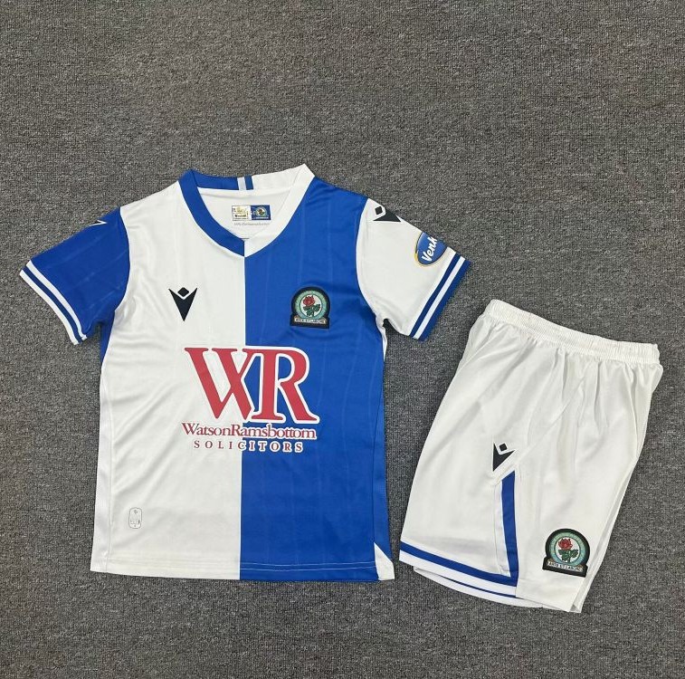 Niños Blackburn 2025-26 Local Kit
