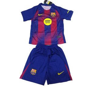 Kids Barcelona 2025-26 Home Kit