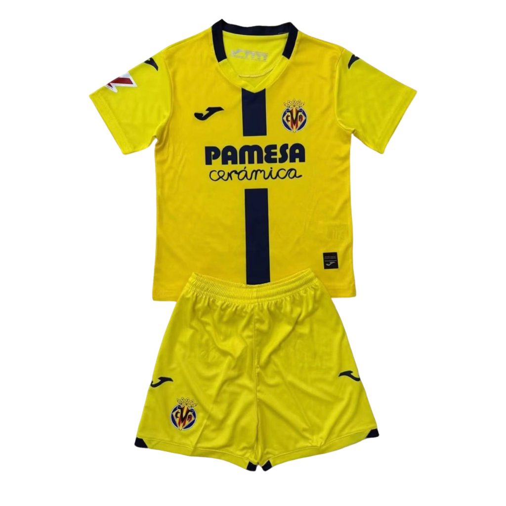 Niños Villarreal 2025-26 Local Kit