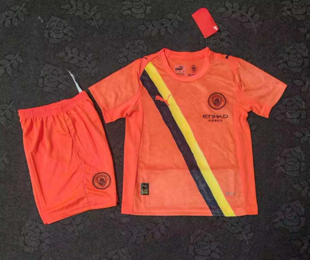 Niños Manchester City 2025-26 Goalkeeper Kit