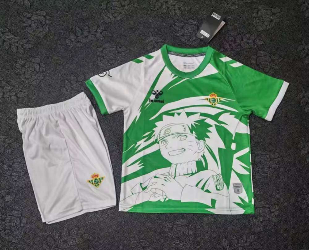 Niños Real Betis 2025 Naruto Kit