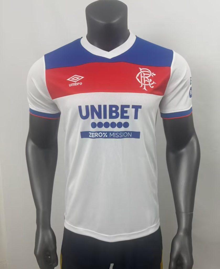 Rangers 2025-26 Camiseta visitante versión jugador