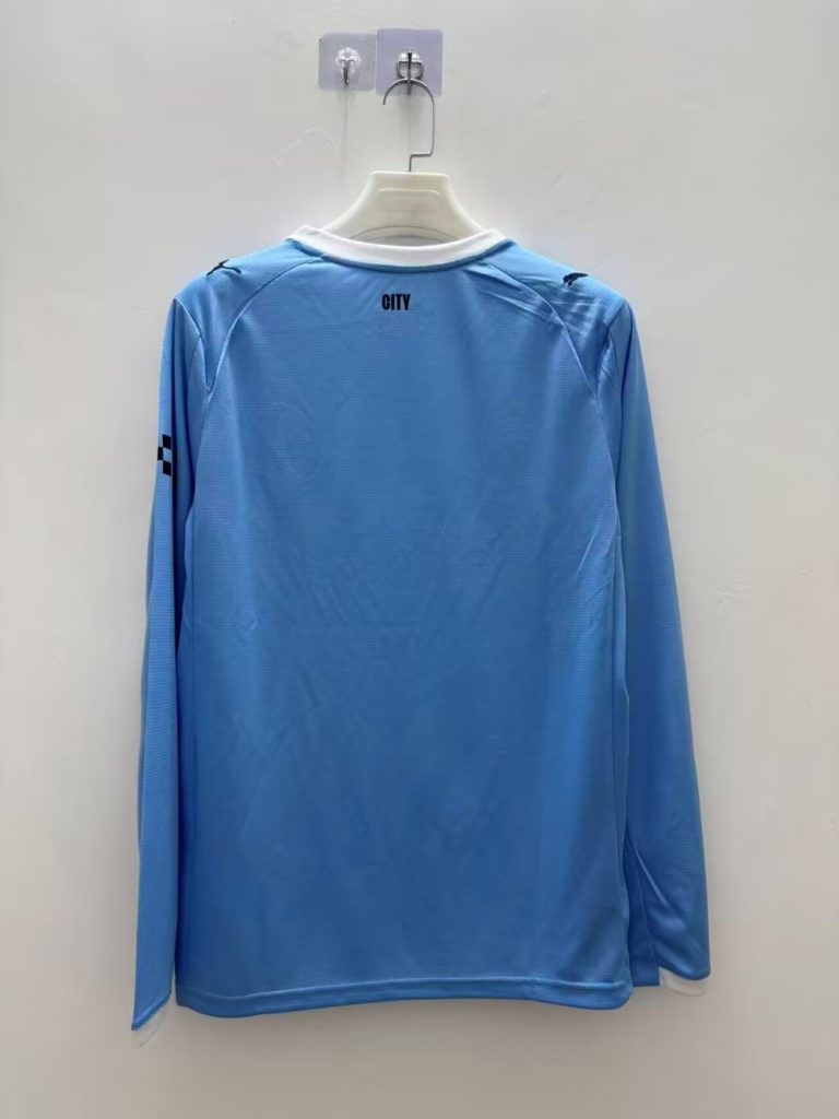 Manchester City 2025-26 Camiseta local de manga larga