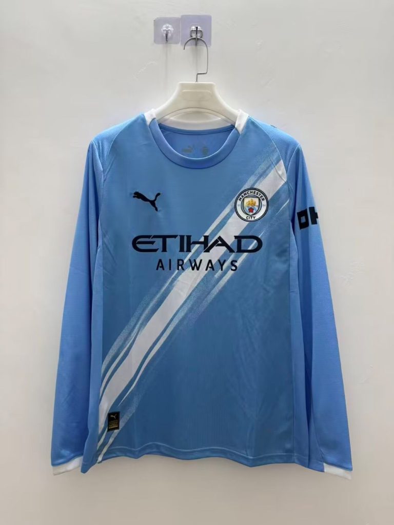 Manchester City 2025-26 Camiseta local de manga larga