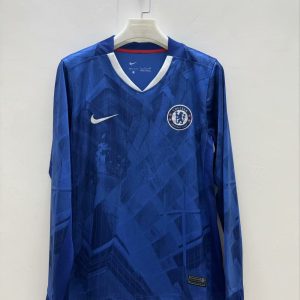 Chelsea 2025-26 Home Long Sleeve Shirt