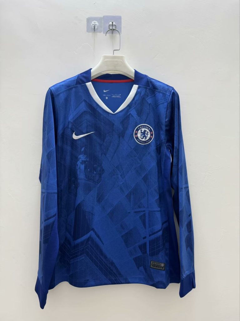 Chelsea 2025-26 Camiseta local de manga larga