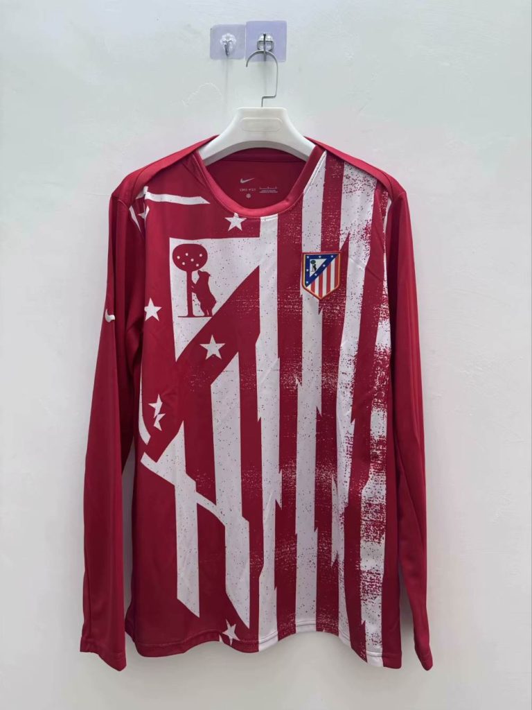 Atlético Madrid 2025-26 Prepartido Camiseta de manga larga