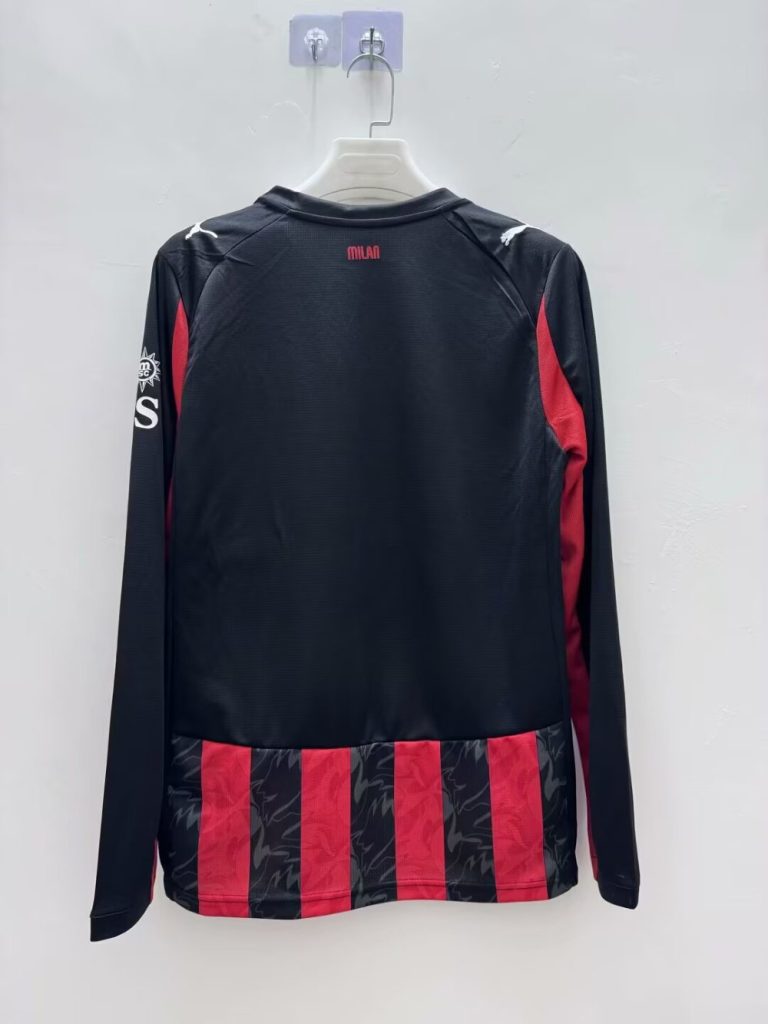 AC Milan 2025-26 Camiseta local de manga larga