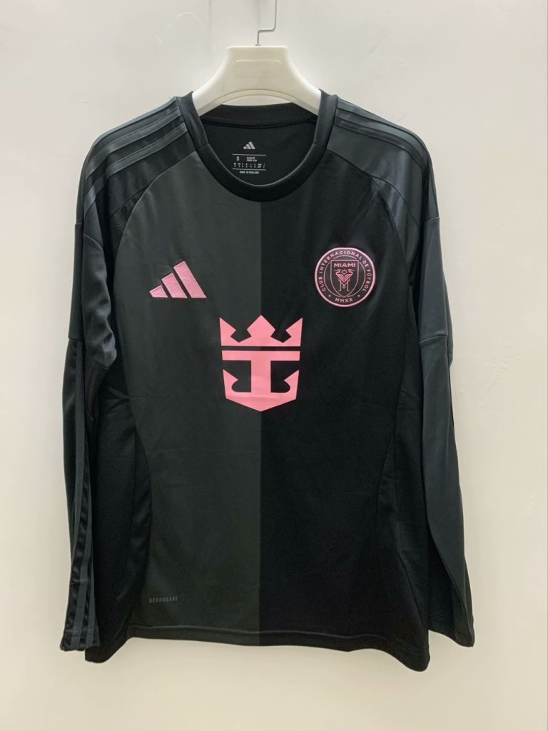 Inter Miami 2025 Camiseta visitante de manga larga