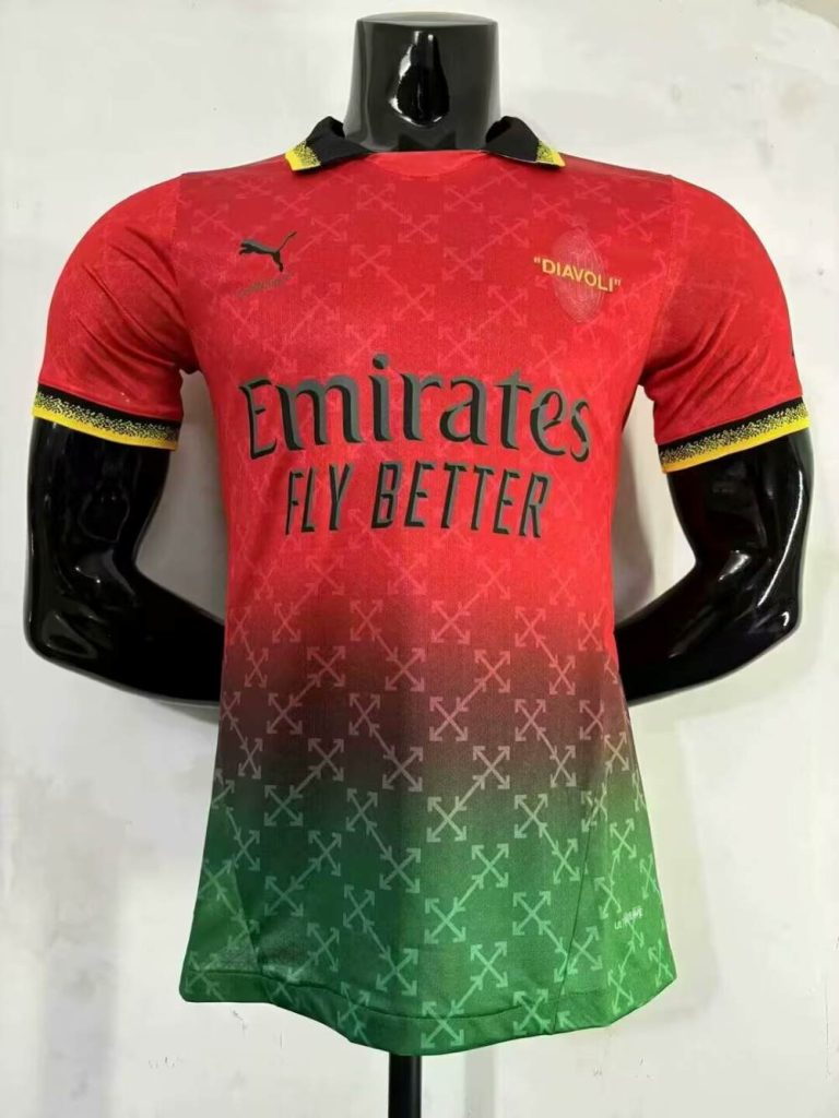 AC Milan 2025-26 Cuarta Camiseta versión jugador