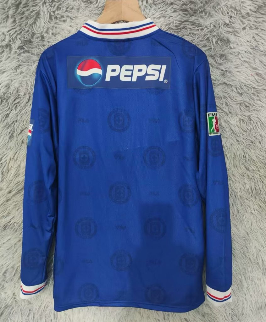 Cruz Azul 1998 Camiseta local de manga larga