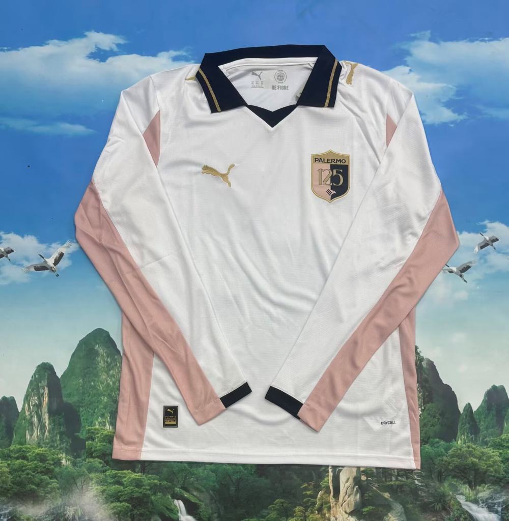 Palermo 2025-26 125th Anniversary Shirt Long Sleeve Shirt