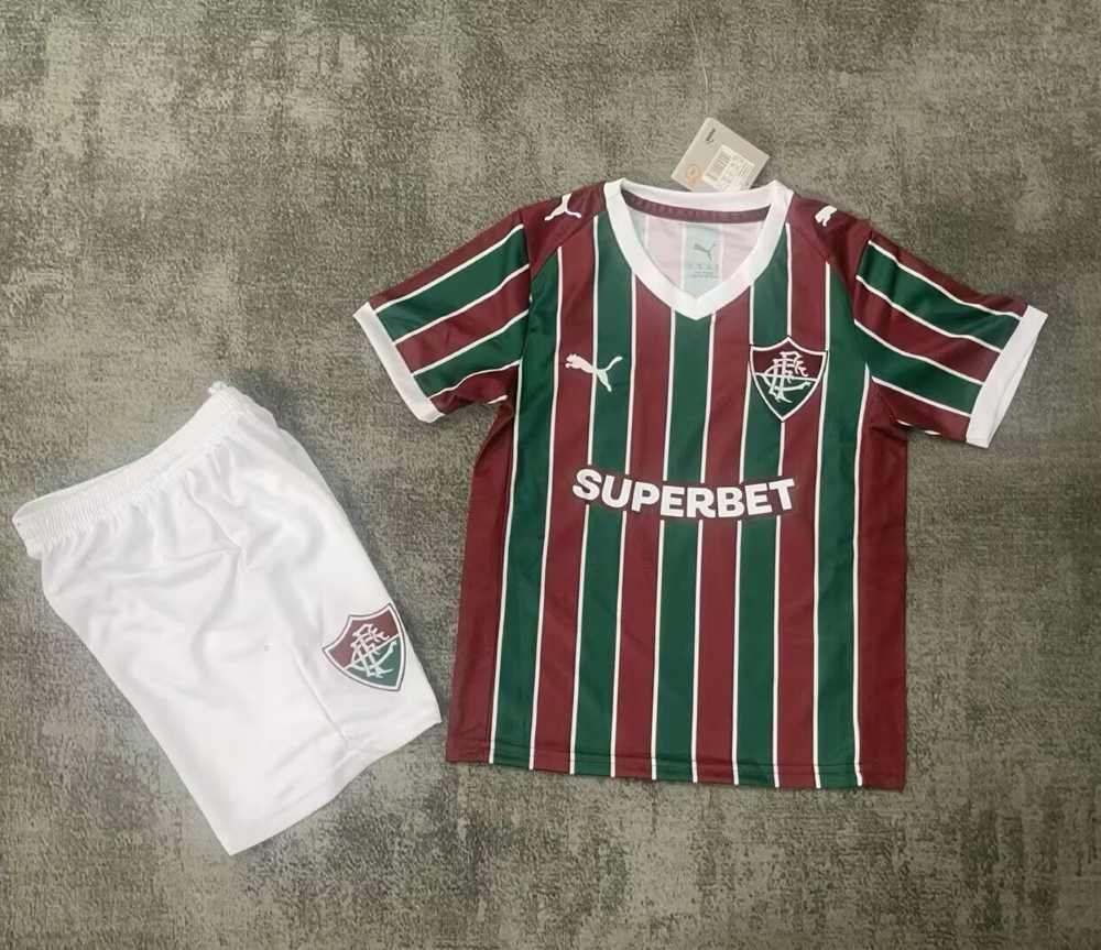 Kids Fluminense 2026-27 Home Kit