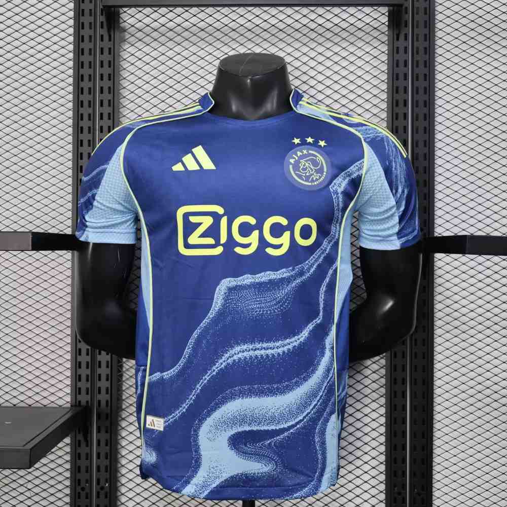 Ajax 2025-26 Camiseta visitante versión jugador