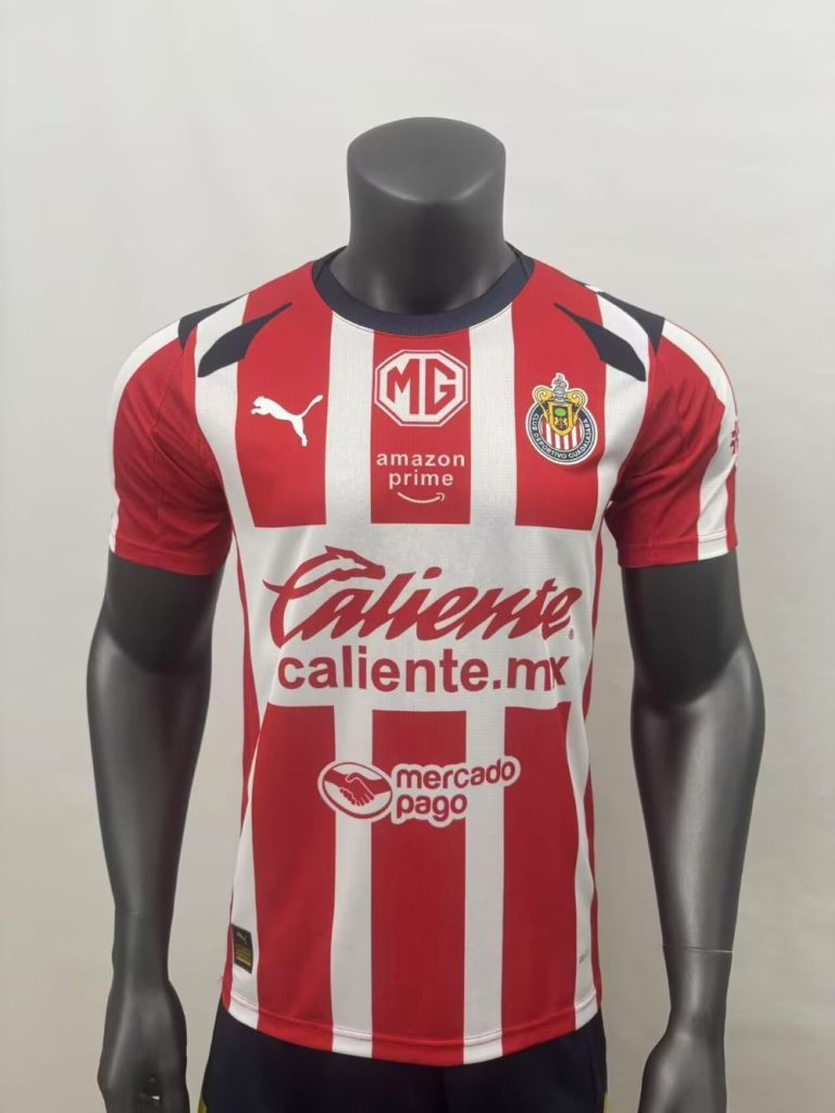 Chivas Guadalajara 2025-26 Camiseta local versión jugador