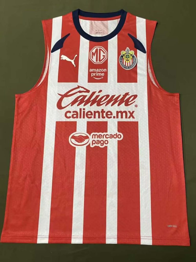 Chivas Guadalajara 2025-26 Local Camiseta sin mangas