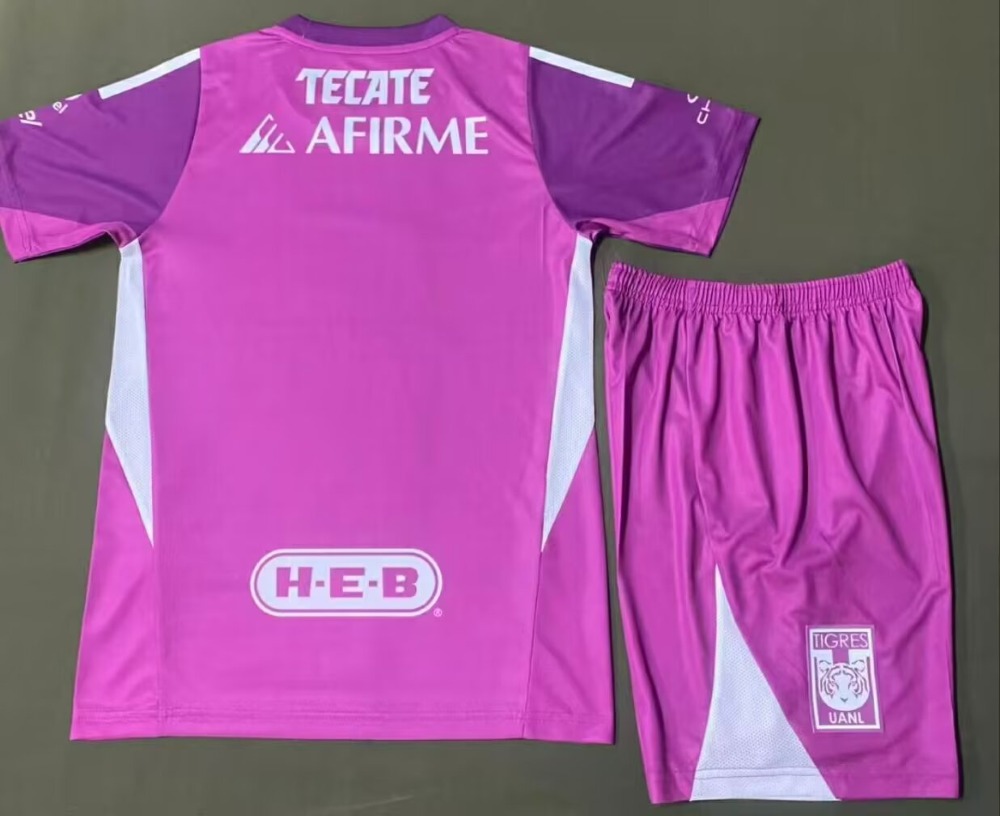 Niños Tigres UANL 2025-26 Goalkeeper Kit