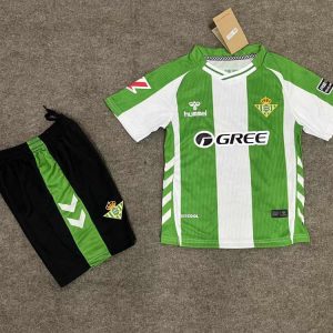 Kids Real Betis 2025 Home Kit
