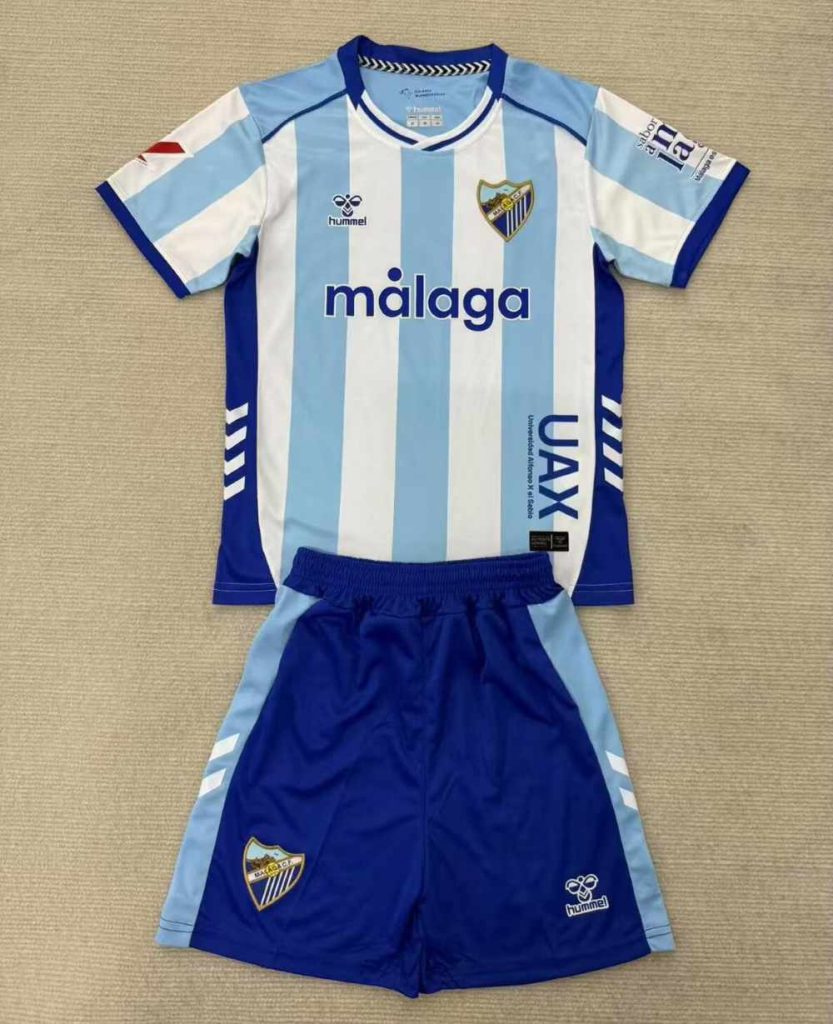 Niños Málaga 2025-26 Local Kit