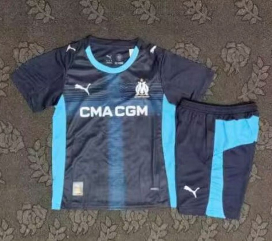 Niños Marseille 2025-26 Visitante Kit