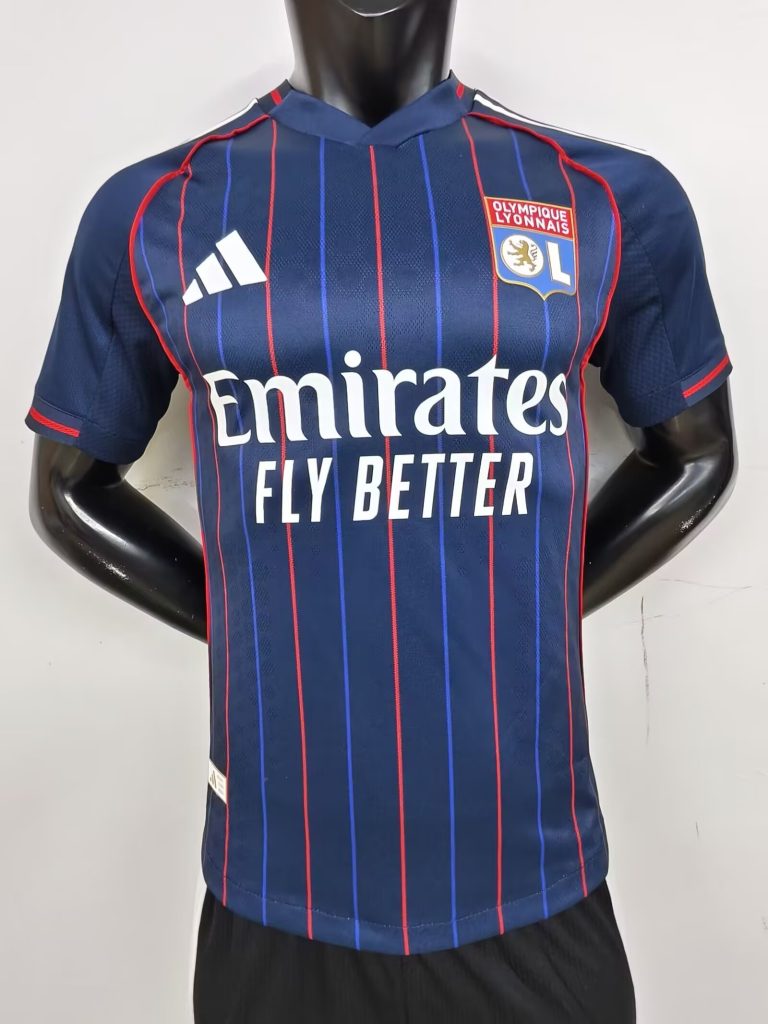 Lyon 2025-26 Camiseta visitante versión jugador