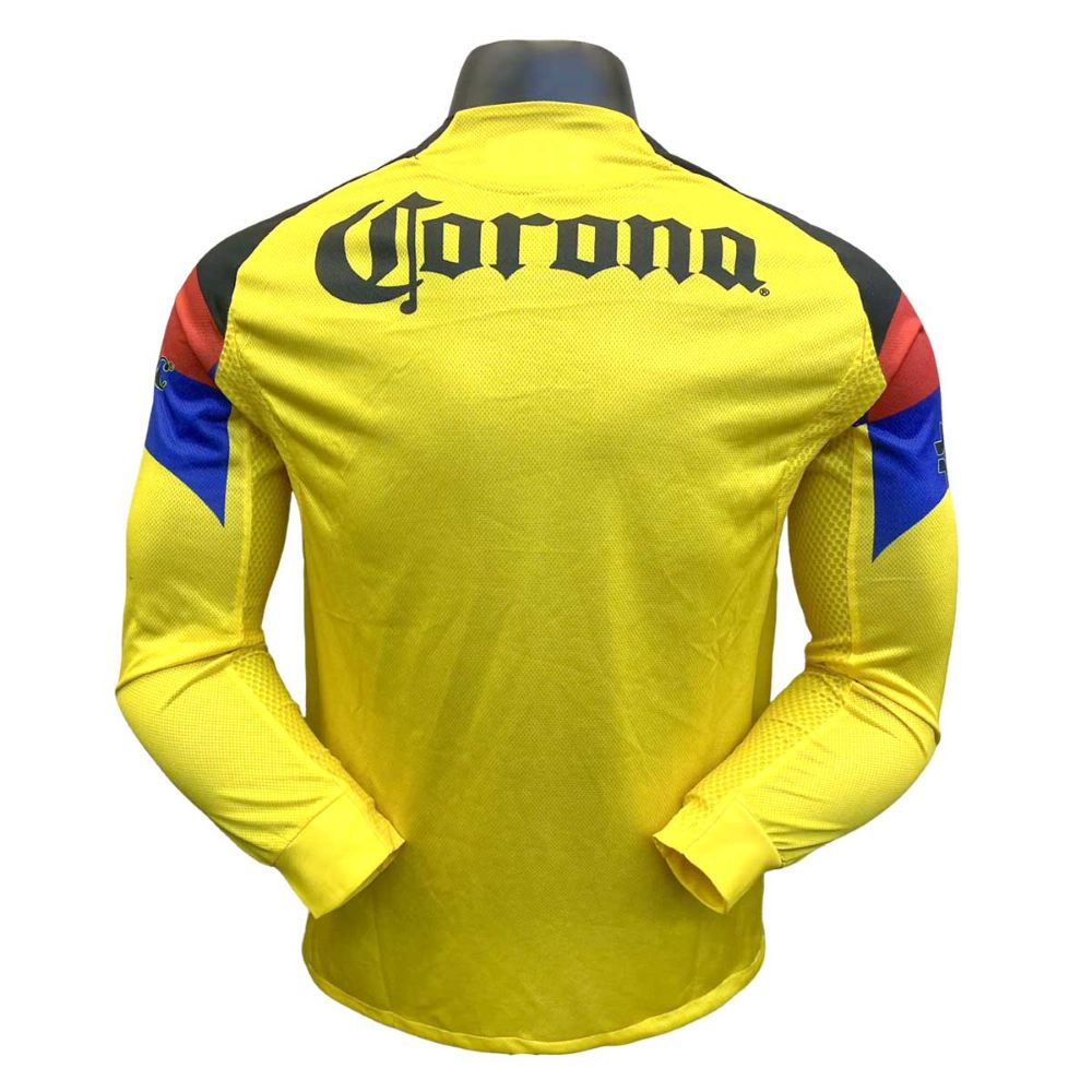Club América 2025-26 Camiseta local versión jugador de manga larga