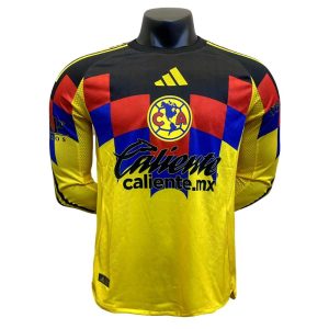Club América 2025-26 Home Player Long Sleeve Shirt