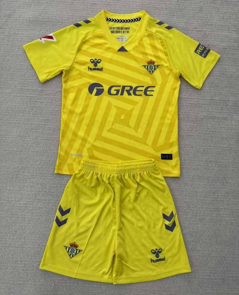 Niños Real Betis 2025 Goalkeeper Kit