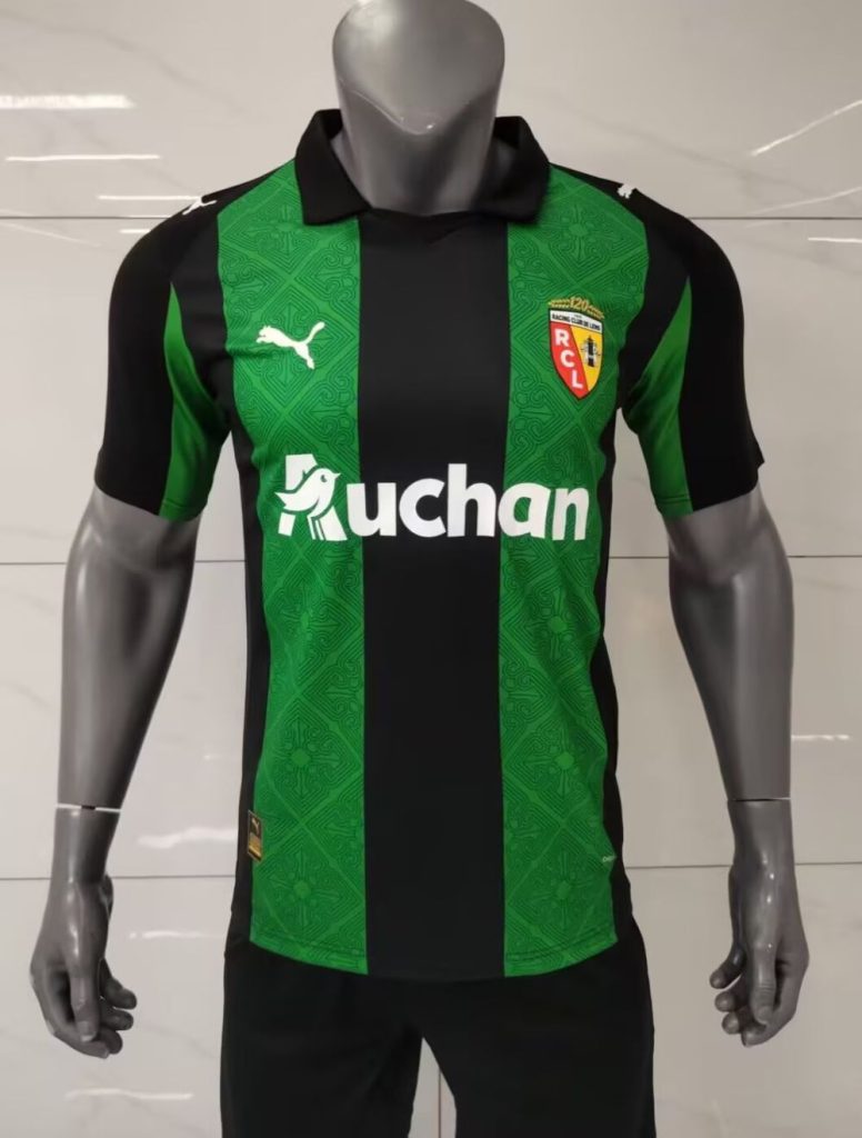 RC Lens 2025-26 Camiseta visitante versión jugador