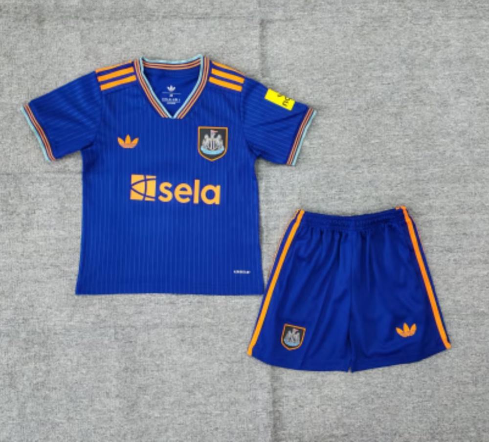 Niños Newcastle United 2025-26 Tercera Kit