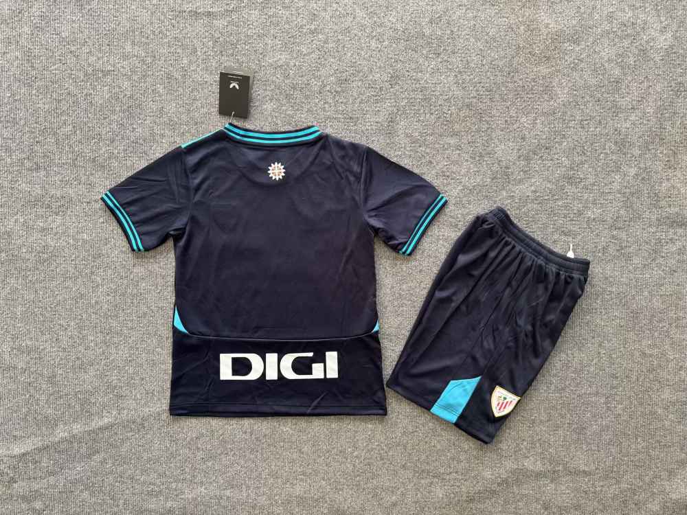 Niños Athletic Bilbao 2025 Visitante Kit