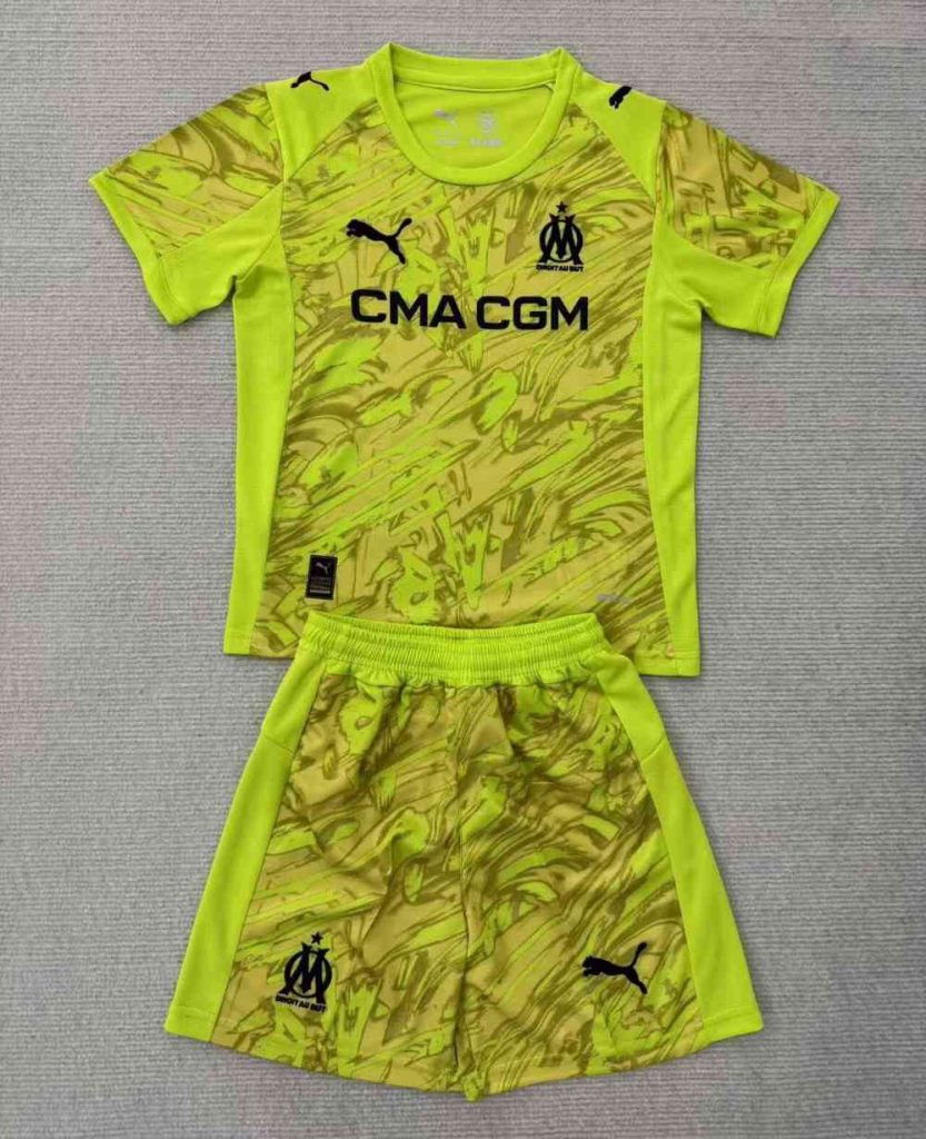 Niños Marseille 2025-26 Goalkeeper Kit