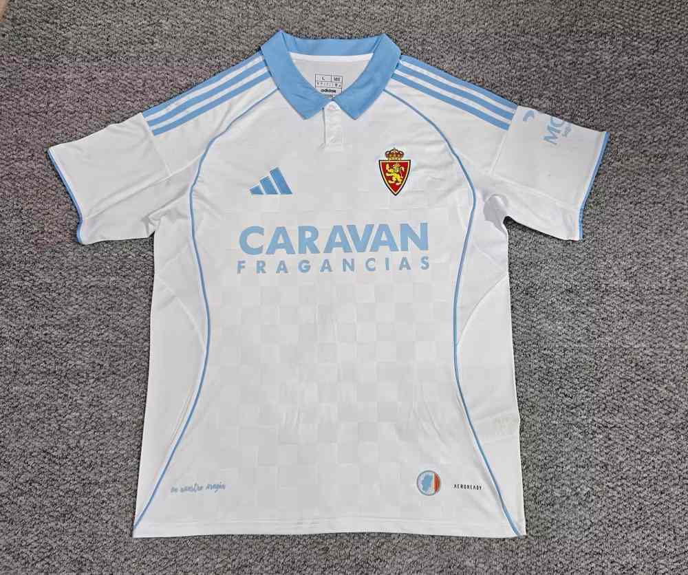 Real Zaragoza 2025-26 Camiseta local