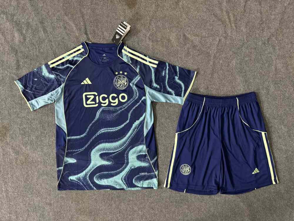 Niños Ajax 2025-26 Visitante Kit