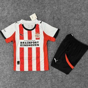 Kids PSV Eindhoven 2025-26 Home Kit