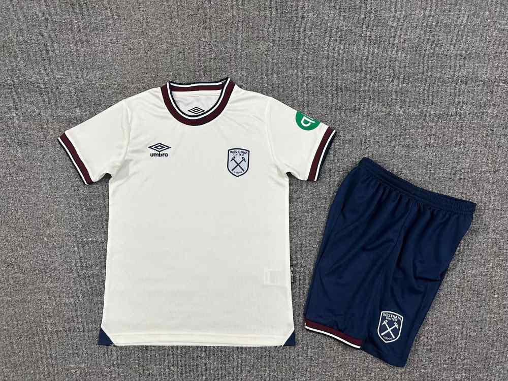 Niños West Ham United 25-26 Visitante Kit