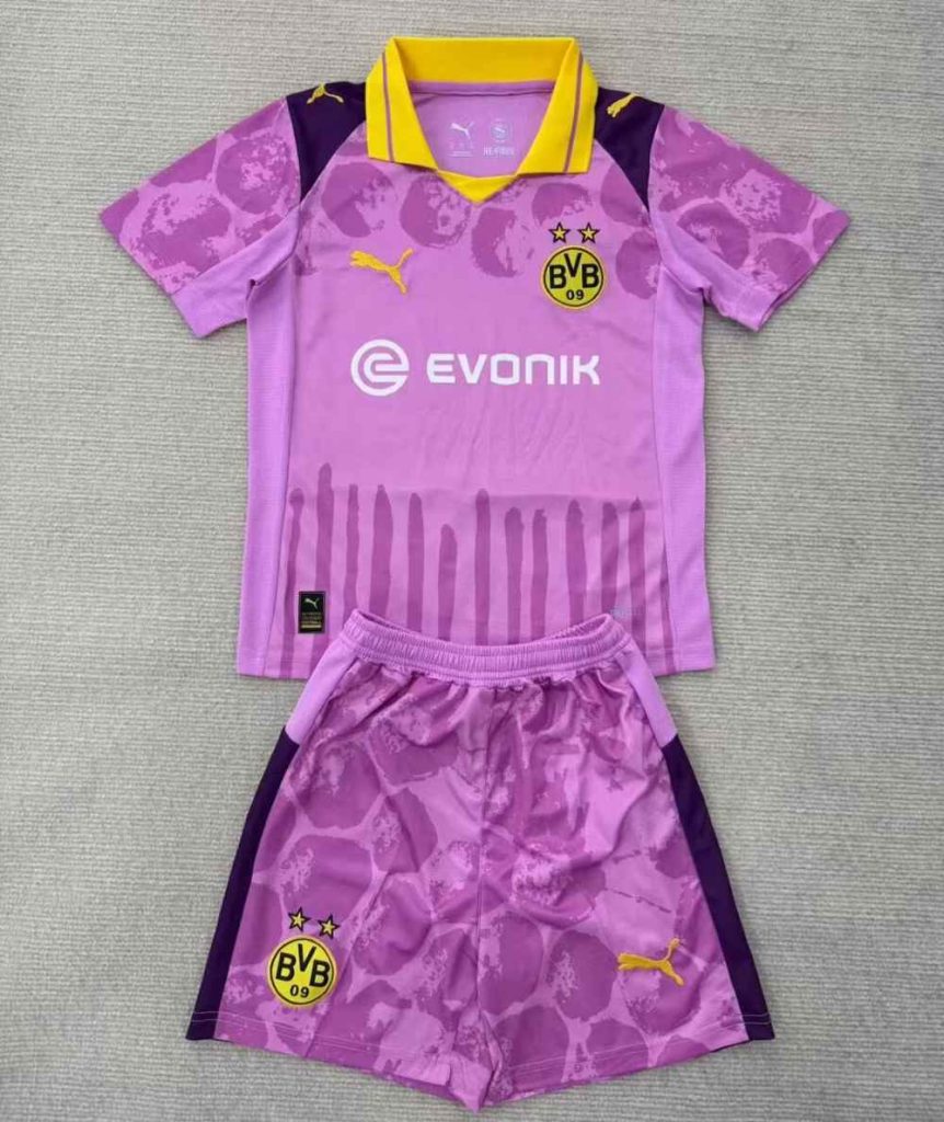 Niños Dortmund 2025-26 Goalkeeper Kit