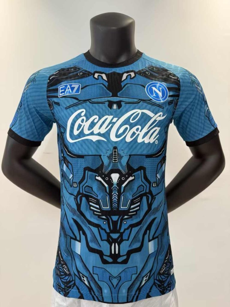 Napoli 2025-26 Entrenamiento Camiseta versión jugador