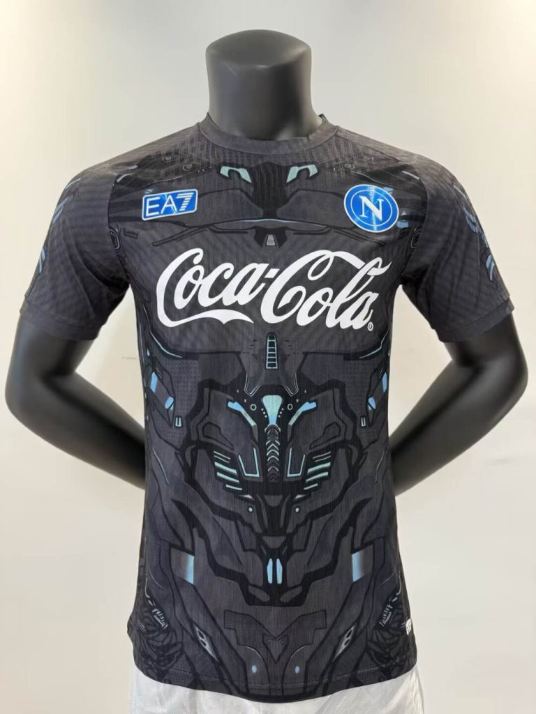 Napoli 2025-26 Entrenamiento Camiseta versión jugador