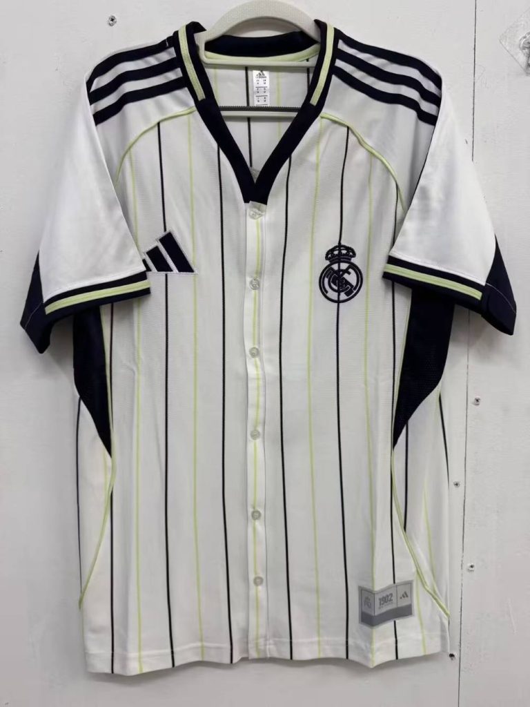 Real Madrid 2025-26 baseball Camiseta