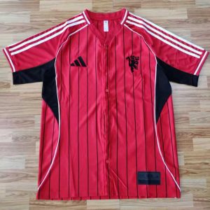 Manchester United 2025-26 baseball jersey