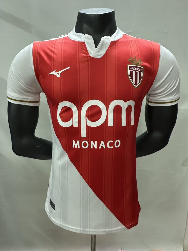 Monaco 2025-26 Camiseta local versión jugador